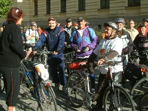 Start f&uuml;r die 5. Barmer L&ouml;wentour ist, wie in den Jahren zu vor, in der Geraer Schlo&szlig;stra&szlig;e.